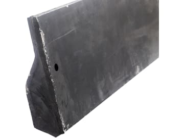 Schürfleistensatz für Kronberger / Hydrac U-III-300 L, 2.915 x 190 mm, Stärke 50 mm, Stahl; Gummi; Stahl (Korund) Schürfleistensatz für Kronberger / Hydrac U-III-300 L, 2.915 x 190 mm, Stärke 50 mm, Stahl; Gummi; Stahl (Korund)