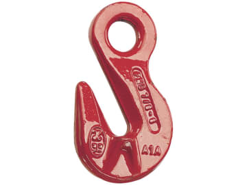 Parallelhaken Mindestbruchkraft 8,0 t mit Öse, für 8 mm-Forstketten Parallelhaken Mindestbruchkraft 8,0 t mit Öse, für 8 mm-Forstketten