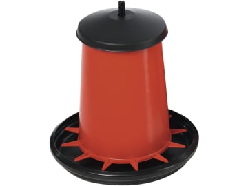 Stükerjürgen Futterautomat 6 – 8 kg Kunststoff , rot; schwarz , 27986 Stükerjürgen Futterautomat 6 – 8 kg Kunststoff , rot; schwarz , 27986