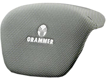 Grammer Rückenverlängerung High-Performance-Stoff, anthrazit/grün/silber, für Fahrersitz "Maximo®", "Compacto®", "Compacto Basic S" Grammer Rückenverlängerung High-Performance-Stoff, anthrazit/grün/silber, für Fahrersitz "Maximo®", "Compacto®", "Compacto Basic S"