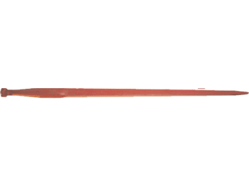 Düvelsdorf Frontladerzinken spitz, gerade, 800 mm, M 22 x 1,5 Düvelsdorf Frontladerzinken spitz, gerade, 800 mm, M 22 x 1,5