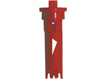 Lechler Air-Injektor Schrägstrahldüse "IS", 80-04, rot, POM, 6IS4465600001 Lechler Air-Injektor Schrägstrahldüse "IS", 80-04, rot, POM, 6IS4465600001