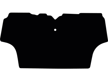 Fußmatte gekettelt, aus Velours, schwarz, für John Deere Traktor Serie 5 M, ab Bj. 01.16 Fußmatte gekettelt, aus Velours, schwarz, für John Deere Traktor Serie 5 M, ab Bj. 01.16