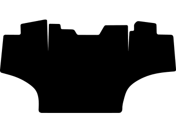 Fußmatte gekettelt, aus Velours, schwarz, für Landini Traktor 6-130 C, ab Bj. 06.14 Fußmatte gekettelt, aus Velours, schwarz, für Landini Traktor 6-130 C, ab Bj. 06.14