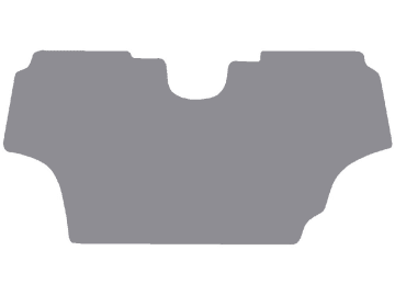 Fußmatte aus Gummi, hellgrau, für John Deere Traktor Serie 5 M, 5 R, 6 RL, 6 ML, ab Bj. 01.13 – 12.15 Fußmatte aus Gummi, hellgrau, für John Deere Traktor Serie 5 M, 5 R, 6 RL, 6 ML, ab Bj. 01.13 – 12.15