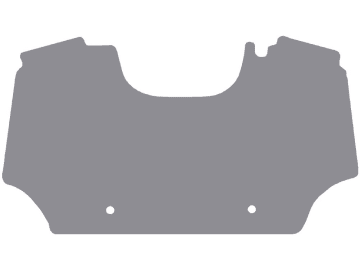 Fußmatte aus Gummi, hellgrau, für Same Traktor Dorado 65, 70, mechanisches Gaspedal, ab Bj. 95 Fußmatte aus Gummi, hellgrau, für Same Traktor Dorado 65, 70, mechanisches Gaspedal, ab Bj. 95