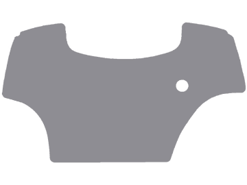 Fußmatte aus Gummi, hellgrau, für Same Traktor Serie Virtus, Bj. 12 – 17 Fußmatte aus Gummi, hellgrau, für Same Traktor Serie Virtus, Bj. 12 – 17