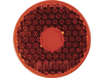 Herth + Buss Rückstrahler rund, rot, Ø 60 mm, geklebt, 78 623 074 Herth + Buss Rückstrahler rund, rot, Ø 60 mm, geklebt, 78 623 074