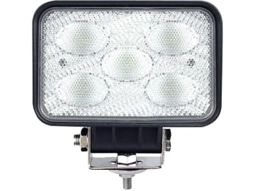 LED-Arbeitsscheinwerfer rechteckig 4.500 lm, 10 – 30 V, 5 LEDs, Funkentstörung Klasse 3 LED-Arbeitsscheinwerfer rechteckig 4.500 lm, 10 – 30 V, 5 LEDs, Funkentstörung Klasse 3