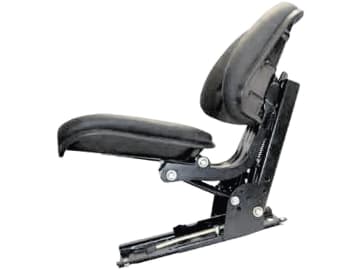 Traktorsitz "VS 500", mechanisch gefedert, hinter Rückenpolster, PVC-Kunstleder, schwarz Traktorsitz "VS 500", mechanisch gefedert, hinter Rückenpolster, PVC-Kunstleder, schwarz