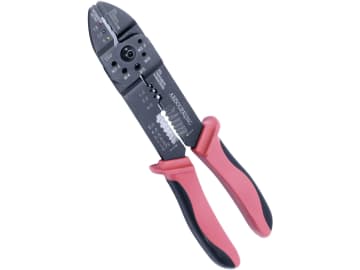 KUNZER Kabelschuh-Klemmzange "Profi" für isolierte und unisolierte Kabelschuhe, mit Gewindeabschneid- und Abisolierfunktion, 7KSZ01 KUNZER Kabelschuh-Klemmzange "Profi" für isolierte und unisolierte Kabelschuhe, mit Gewindeabschneid- und Abisolierfunktion, 7KSZ01