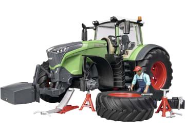 Fendt Modell "1050 Vario" von Bruder®, Kunststoff, mit Mechaniker und Werkstattausstattung, 1:16, X991016003000 Fendt Modell "1050 Vario" von Bruder®, Kunststoff, mit Mechaniker und Werkstattausstattung, 1:16, X991016003000