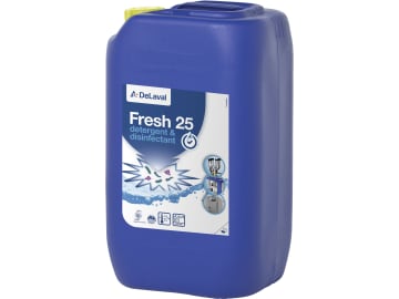 DeLaval Melkmaschinenreiniger "Fresh 25" 25 l alkalisch, flüssig, chlorhaltig, 741007075 DeLaval Melkmaschinenreiniger "Fresh 25" 25 l alkalisch, flüssig, chlorhaltig, 741007075