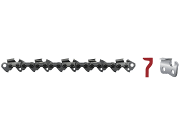 Oregon® Sägekette "Super 20 Chisel™ 21LPX" .325" .058"/1,5 mm, 1.848 Treibglieder, Vollmeißel, Rollenware, 21LPX-100R Oregon® Sägekette "Super 20 Chisel™ 21LPX" .325" .058"/1,5 mm, 1.848 Treibglieder, Vollmeißel, Rollenware, 21LPX-100R