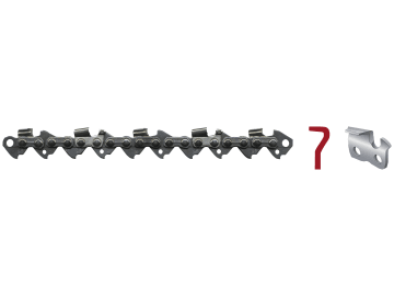 Oregon® Sägekette "Microlite™ 95TXL" .325" .050"/1,3 mm, 64 Treibglieder, Halbmeißel, abgelängt, 95TXL-64E Oregon® Sägekette "Microlite™ 95TXL" .325" .050"/1,3 mm, 64 Treibglieder, Halbmeißel, abgelängt, 95TXL-64E