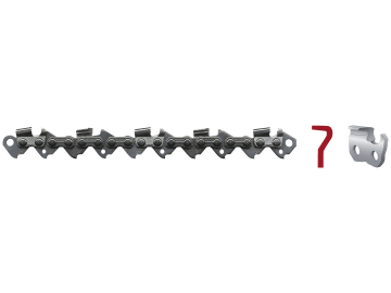 Oregon® Sägekette "Micro-Chisel® 20BPX" .325" .050"/1,3 mm, 64 Treibglieder, Halbmeißel, abgelängt, 20BPX-64E Oregon® Sägekette "Micro-Chisel® 20BPX" .325" .050"/1,3 mm, 64 Treibglieder, Halbmeißel, abgelängt, 20BPX-64E