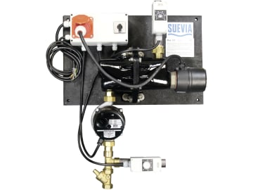 Suevia Heizgerät "Mod. 311" 400 V; 230 V Anschluss 1", Rücklauftemperatur-Steuerung, für isolierte Ringleitungen 3/4" und 1" bis 250 m, 100.0311 Suevia Heizgerät "Mod. 311" 400 V; 230 V Anschluss 1", Rücklauftemperatur-Steuerung, für isolierte Ringleitungen 3/4" und 1" bis 250 m, 100.0311