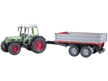 Bruder® Modell "Fendt Traktor Farmer 209 S" mit Anhänger 1:16, 02104 Bruder® Modell "Fendt Traktor Farmer 209 S" mit Anhänger 1:16, 02104