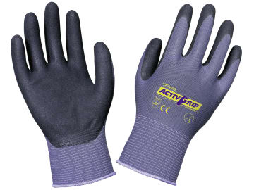 Keron Handschuh "Active Grip Advance" Gr. 9, Nylon-Feinstrick (13 Gauge), Nitrilbeschichtung mit MicroFinish®, 297293 Keron Handschuh "Active Grip Advance" Gr. 9, Nylon-Feinstrick (13 Gauge), Nitrilbeschichtung mit MicroFinish®, 297293