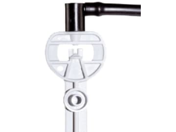 NETAFIM™ montierter Junior Tropfer PCJ Spray Stakes zweiseitig mit Sprühstange, Winkeladapter, zweiseitig sprühend NETAFIM™ montierter Junior Tropfer PCJ Spray Stakes zweiseitig mit Sprühstange, Winkeladapter, zweiseitig sprühend