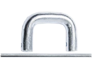 Kettenschloss DIN 32895, 12 x 35 mm, ohne Druckplatte, für Kratzbodenketten Kettenschloss DIN 32895, 12 x 35 mm, ohne Druckplatte, für Kratzbodenketten