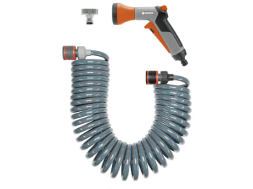 GARDENA Spiralschlauch Wasserschlauch Gartenschlauch-Set 10 m inkl. Gartenbrause Wasserschlauch, Gartenschlauch GARDENA Spiralschlauch Wasserschlauch Gartenschlauch-Set 10 m inkl. Gartenbrause Wasserschlauch, Gartenschlauch