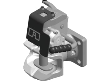 Rockinger Zugmaul "RO855B", automatisch mit Sicherheitssensor, Fernbedienung und Flansch, Ø Bolzen 30,6 mm, für Traktor Rockinger Zugmaul "RO855B", automatisch mit Sicherheitssensor, Fernbedienung und Flansch, Ø Bolzen 30,6 mm, für Traktor