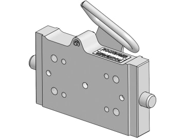 Rockinger Adapterplatte "RO899D", höhenverstellbar, Stützlast 1.600/250 kg, 200/22/30 mm, für Zugmaul, RO899D00000 Rockinger Adapterplatte "RO899D", höhenverstellbar, Stützlast 1.600/250 kg, 200/22/30 mm, für Zugmaul, RO899D00000