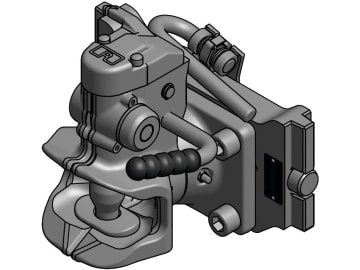 Rockinger Zugmaul "RO855B", automatisch mit Adapterplatte, 320/20/30 mm, Ø Bolzen 38 mm, für Traktor mit Anhängebock und Sauermann Drehbolzensystem, RO865X2050C Rockinger Zugmaul "RO855B", automatisch mit Adapterplatte, 320/20/30 mm, Ø Bolzen 38 mm, für Traktor mit Anhängebock und Sauermann Drehbolzensystem, RO865X2050C