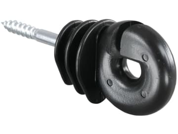 Patura Ringisolator mit Holzgewinde aus hochwertigem Kunststoff 25 St., 101825 Patura Ringisolator mit Holzgewinde aus hochwertigem Kunststoff 25 St., 101825
