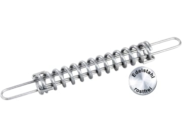 Patura Spannfeder Edelstahl, für Stahldraht bis 2,5 mm und HippoWire, 162700 Patura Spannfeder Edelstahl, für Stahldraht bis 2,5 mm und HippoWire, 162700