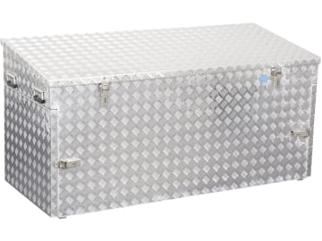 ALUTEC Transportbox "R 883", 883 l, B x H x T: 1.700 x 750/850 x 700 mm, Deckel mit Gasdruckdämpfern ALUTEC Transportbox "R 883", 883 l, B x H x T: 1.700 x 750/850 x 700 mm, Deckel mit Gasdruckdämpfern