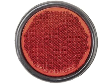 Herth + Buss Rückstrahler rund, rot, Ø 90 mm, geschraubt; M 5, 78 623 016 Herth + Buss Rückstrahler rund, rot, Ø 90 mm, geschraubt; M 5, 78 623 016
