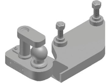 Rockinger Anbau "KS50" links für Zwangslenkungen "RO825B" und "ROE74L", ROE70L053 Rockinger Anbau "KS50" links für Zwangslenkungen "RO825B" und "ROE74L", ROE70L053