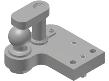Rockinger Zwangslenkung "K50", links für Zugpendel mit Kugelkupplung "RO826L24", ROE75L094 Rockinger Zwangslenkung "K50", links für Zugpendel mit Kugelkupplung "RO826L24", ROE75L094