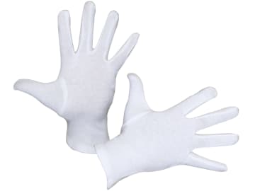 Keron Handschuh "Dermatex" Gr. 10, Baumwolle, gebleicht, 6 Paar, 29727/6 Keron Handschuh "Dermatex" Gr. 10, Baumwolle, gebleicht, 6 Paar, 29727/6