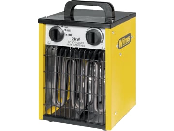 Wilms Heizlüfter "EL 2" 0,65 kW; 1,3 kW; 2,0 kW 230 V, mit Axiallüfter, 2800002 Wilms Heizlüfter "EL 2" 0,65 kW; 1,3 kW; 2,0 kW 230 V, mit Axiallüfter, 2800002