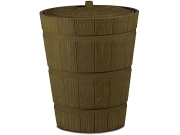 ARVES Regenspeicher "Rustico" 275 l dunkelbraun Regentonne, Wassertonne ARVES Regenspeicher "Rustico" 275 l dunkelbraun Regentonne, Wassertonne