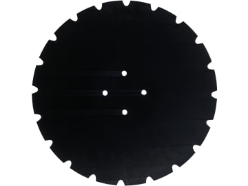 Eggenscheibe 443 x 5 mm, LK 98 mm, gewölbt, gezahnt, für Rabe Scheibenegge Fieldbird, Sämaschine MegaSeed Eggenscheibe 443 x 5 mm, LK 98 mm, gewölbt, gezahnt, für Rabe Scheibenegge Fieldbird, Sämaschine MegaSeed
