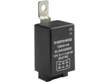 Herth + Buss Blinkgeber 12 V, Anschluss 6 x 3,5 mm, 30 x 79 x 35 mm, 75 605 146 Herth + Buss Blinkgeber 12 V, Anschluss 6 x 3,5 mm, 30 x 79 x 35 mm, 75 605 146