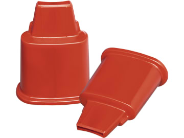 Stükerjürgen Standfüße Kunststoff rot, für Geflügeltränken 3,5 und 5,5 l 