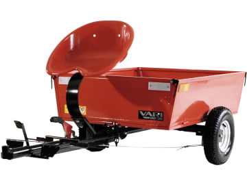 Vari® Kippanhänger "ANV-200" Tragkraft 200 kg, für Einachsschlepper "Raptor Hydro" Vari® Kippanhänger "ANV-200" Tragkraft 200 kg, für Einachsschlepper "Raptor Hydro"