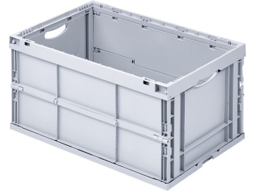ALUTEC Obstkiste 64 l klappbar, geschlossen, lebensmittelecht B x H x T: 600 x 320 x 400 mm ALUTEC Obstkiste 64 l klappbar, geschlossen, lebensmittelecht B x H x T: 600 x 320 x 400 mm