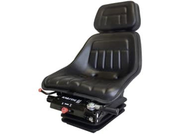 KAB Traktorsitz "XH2/P2", mechanisch gefedert, flach, PVC-Kunstleder, schwarz KAB Traktorsitz "XH2/P2", mechanisch gefedert, flach, PVC-Kunstleder, schwarz