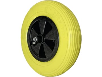 Starco Komplettrad "Starcoflex Pro" 4.00 - 8 / 39-A8 S-379, pannensicher, Felge Kunststoff, schwarz, Achse 129 x 20 mm Starco Komplettrad "Starcoflex Pro" 4.00 - 8 / 39-A8 S-379, pannensicher, Felge Kunststoff, schwarz, Achse 129 x 20 mm