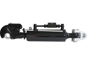 Hydraulischer Oberlenker, Kat. 3/3 (32 mm), Länge 573,5 – 746,5 mm, mit Fanghaken und Gabelgelenk Hydraulischer Oberlenker, Kat. 3/3 (32 mm), Länge 573,5 – 746,5 mm, mit Fanghaken und Gabelgelenk