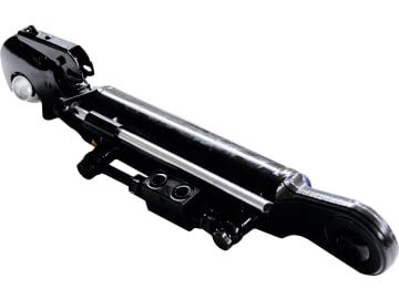 Hydraulischer Oberlenker, Kat. 2/2 (25,4 mm), Länge 505 – 695 mm, mit Fanghaken und Kugelgelenk Hydraulischer Oberlenker, Kat. 2/2 (25,4 mm), Länge 505 – 695 mm, mit Fanghaken und Kugelgelenk
