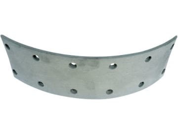 Bremsbelag, 270 x 75 x 5 mm, Bohrungen 12, Traktor Intrac 2002 , für Deutz-Fahr Bremsbelag, 270 x 75 x 5 mm, Bohrungen 12, Traktor Intrac 2002 , für Deutz-Fahr