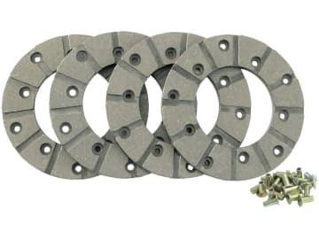 Ringbelagsatz, Ø außen 165 mm x Ø innen 89 mm, für Case IH, Fendt, Ford, Hanomag Landini, Massey Ferguson, Renault, Valmet Ringbelagsatz, Ø außen 165 mm x Ø innen 89 mm, für Case IH, Fendt, Ford, Hanomag Landini, Massey Ferguson, Renault, Valmet