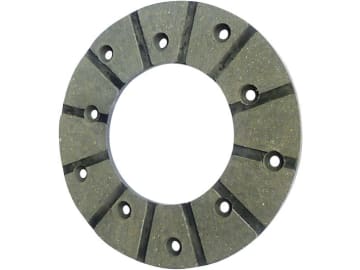 Ringbelagsatz, Ø außen 152 mm x Ø innen 79 mm, Stärke 5 mm, für Hanomag, John Deere Ringbelagsatz, Ø außen 152 mm x Ø innen 79 mm, Stärke 5 mm, für Hanomag, John Deere